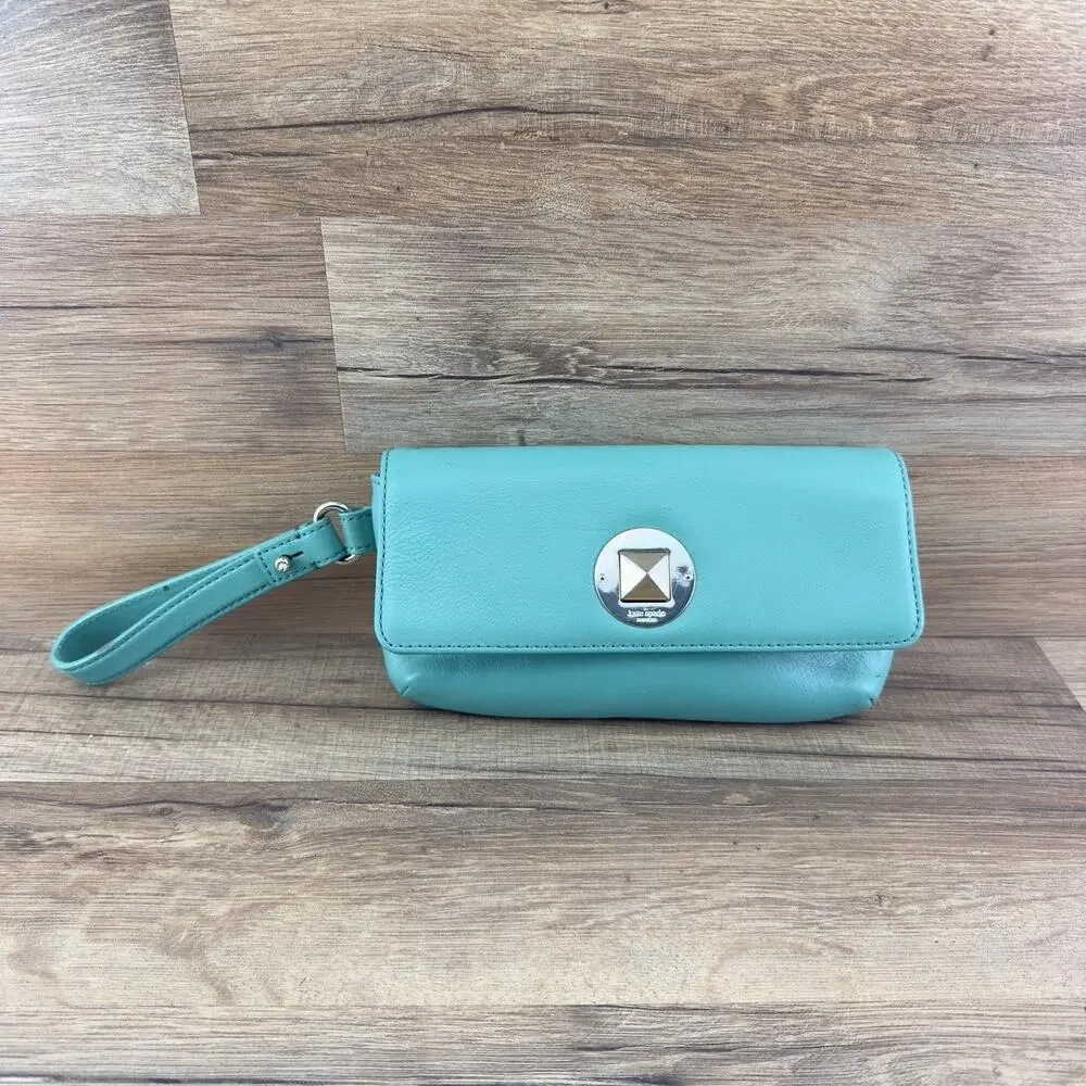 kate spade Chrystie Street Evan Turn Lock Flap Wristlet WLRU1868 Verna